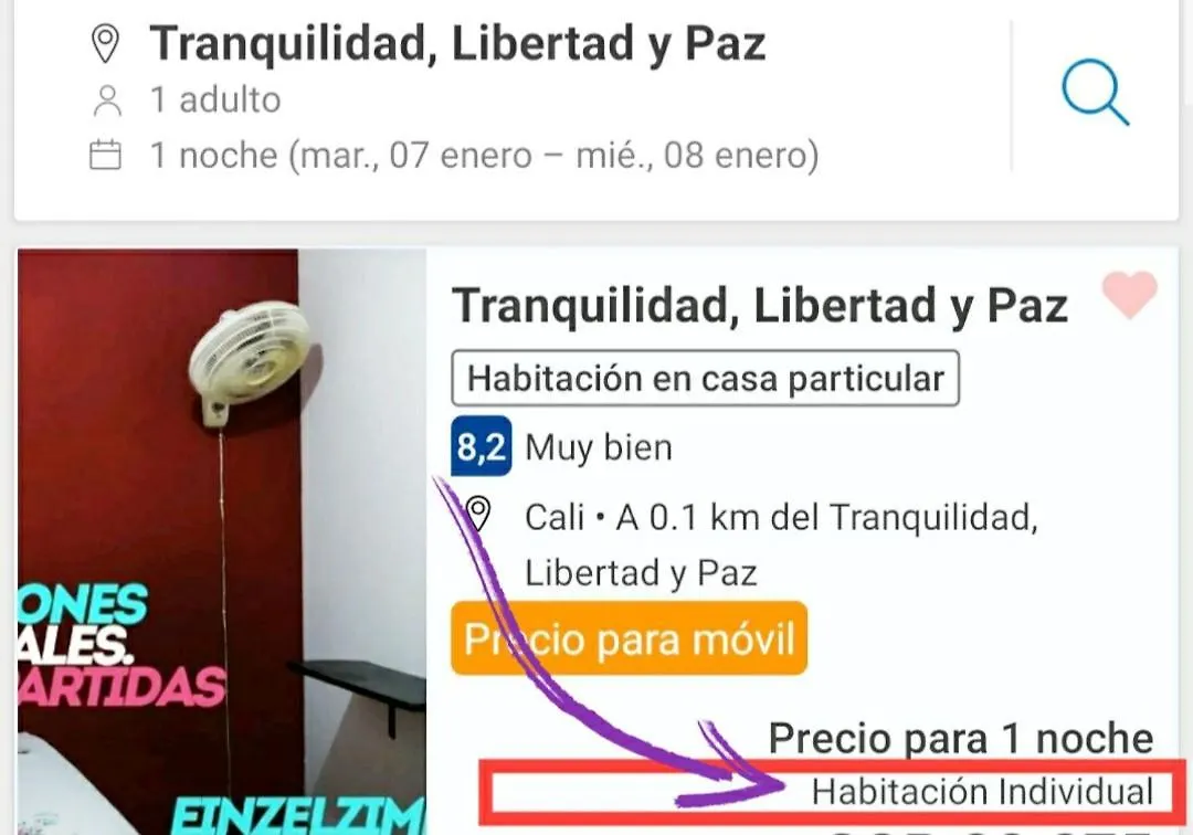 Tranquilidad, Libertad y Paz Apartamento Cali Colombia